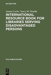 Cover von International Resource Book for Libraries Serving Disadvantaged Persons
