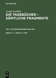 Cover von 1.1.1940 - 8.7.1941