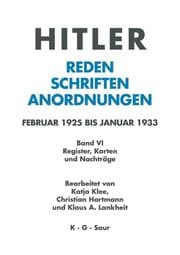 Cover von Register, Karten und Nachträge