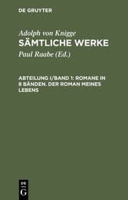 Cover von Romane in 8 Bänden. Der Roman meines Lebens