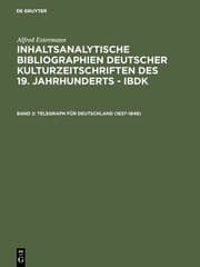 Cover von Telegraph für Deutschland (1837-1848)
