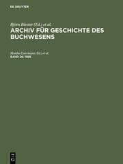 Cover von 1986