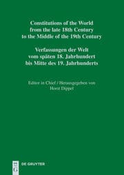 Cover von Constitutional Documents of Portugal and Spain 1808-1845