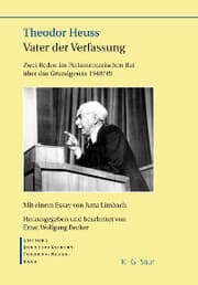 Cover von Theodor Heuss - Vater der Verfassung