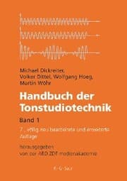 Cover von Handbuch der Tonstudiotechnik