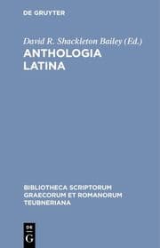 Cover von Anthologia Latina