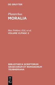 Cover von Moralia