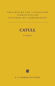 Cover von C.Valerius Catullus