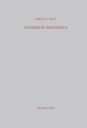 Cover von Studies in Aeschylus
