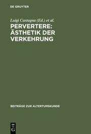 Cover von Pervertere: Ästhetik der Verkehrung