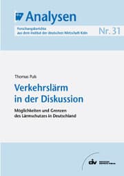 Cover von Verkehrslärm in der Diskussion