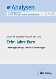 Cover von Zehn Jahre Euro