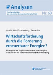 Cover von Wirtschaftsförderung durch die Förderung erneuerbarer Energien?