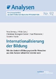 Cover von Internationalisierung der Bildung