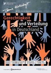 Cover von Gerechtigkeit und Verteilung in Deutschland