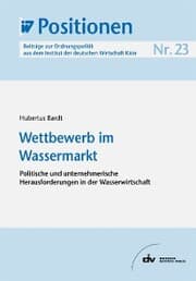 Cover von Wettbewerb im Wassermarkt