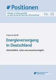 Cover von Energieversorgung in Deutschland