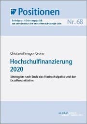 Cover von Hochschulfinanzierung 2020
