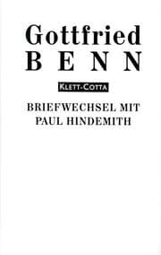Cover von Briefe / Briefwechsel mit Paul Hindemith (Briefe)