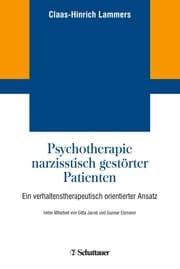 Cover von Psychotherapie narzisstisch gestörter Patienten