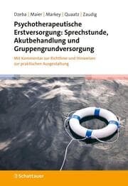 Cover von Psychotherapeutische Erstversorgung: Sprechstunde, Akutbehandlung und Gruppengrundversorgung