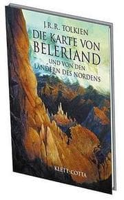 Cover von Die Karte von Beleriand und von den Ländern des Nordens