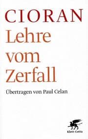 Cover von Lehre vom Zerfall