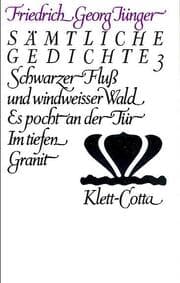 Cover von Werke. Werkausgabe in zwölf Bänden / Sämtliche Gedichte 3 (Werke. Werkausgabe in zwölf Bänden, Bd.)