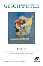 Cover von Geschwister - PSYCHE Doppelheft 9/10, September/Oktober 2017