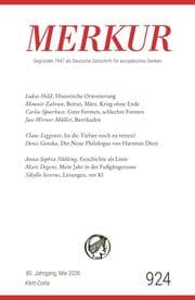 Cover von MERKUR 5/2026, Jg.80