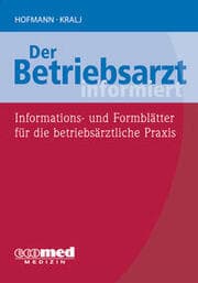 Cover von Der Betriebsarzt informiert