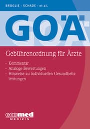Cover von GOÄ (Gebührenordnung für Ärzte)