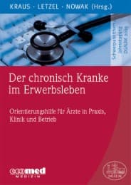 Cover von Der chronisch Kranke im Erwerbsleben