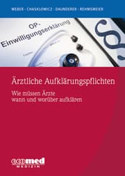 Cover von Ärztliche Aufklärungspflichten