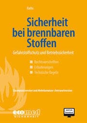 Cover von Sicherheit bei brennbaren Stoffen