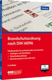 Cover von Brandschutzordnung nach DIN 14096