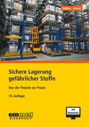 Cover von Sichere Lagerung gefährlicher Stoffe