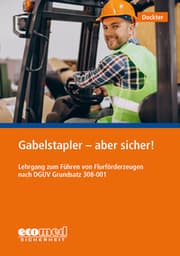 Cover von Gabelstapler - aber sicher!