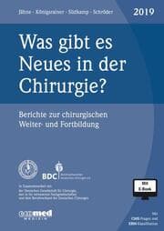 Cover von Was gibt es Neues in der Chirurgie? Jahresband 2019
