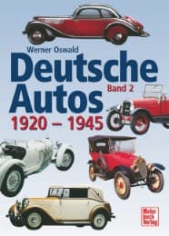 Cover von Deutsche Autos 1920-1945