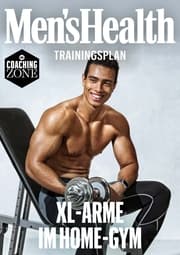 Cover von MEN'S HEALTH Trainingsplan: XL-Arme im Home-Gym in 8 Wochen