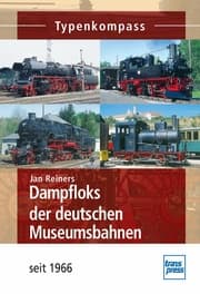 Cover von Dampfloks der deutschen Museumsbahnen
