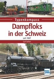 Cover von Dampfloks in der Schweiz