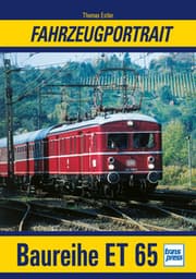 Cover von Fahrzeugportrait Baureihe ET 65