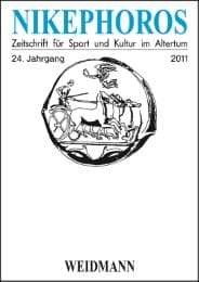 Cover von Nikephoros - Zeitschrift für Sport und Kultur im Altertum
