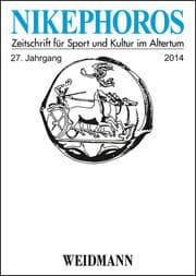 Cover von Nikephoros - Zeitschrift für Sport und Kultur im Altertum 27/2014