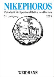 Cover von Nikephoros - Zeitschrift für Sport und Kultur im Altertum / Nikephoros - Zeitschrift für Sport und Kultur im Altertum