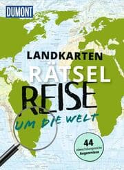 Cover von Landkarten-Rätselreise um die Welt