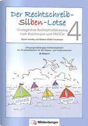 Cover von Der Rechtschreib-Silben-Lotse 4, Arbeitsheft