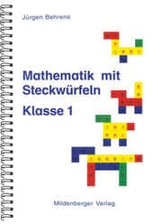 Cover von Mathematik mit Steckwürfeln, Klasse 1